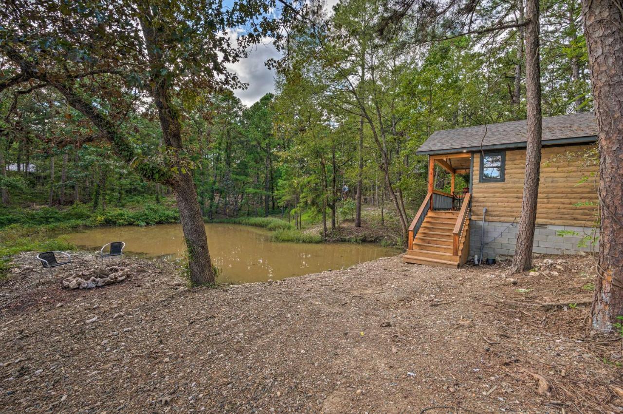 Romantic Broken Bow Cabin With Jacuzzi And Fire Pit! Экстерьер фото